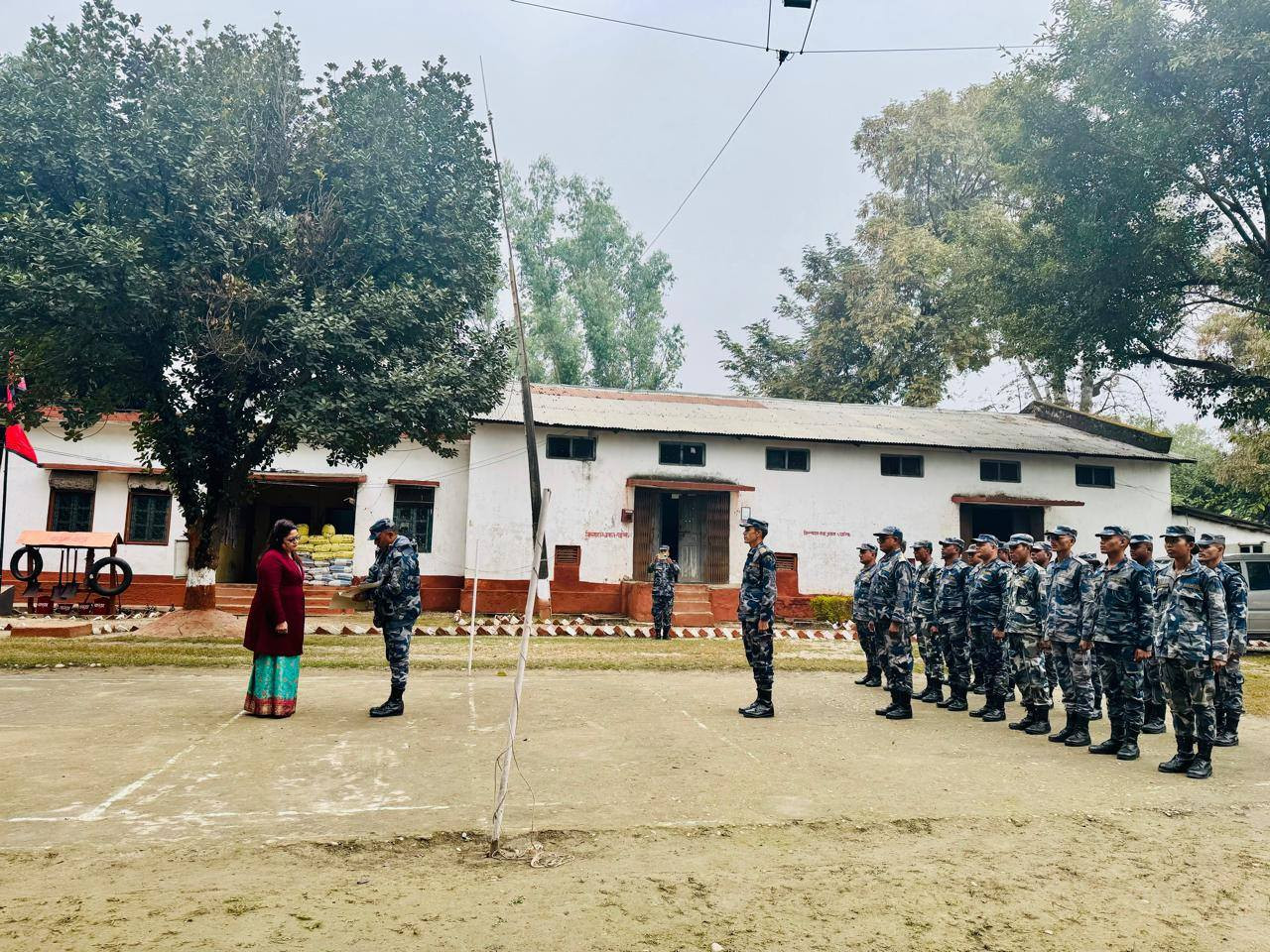 सुरक्षा इकाईको अनुगमन