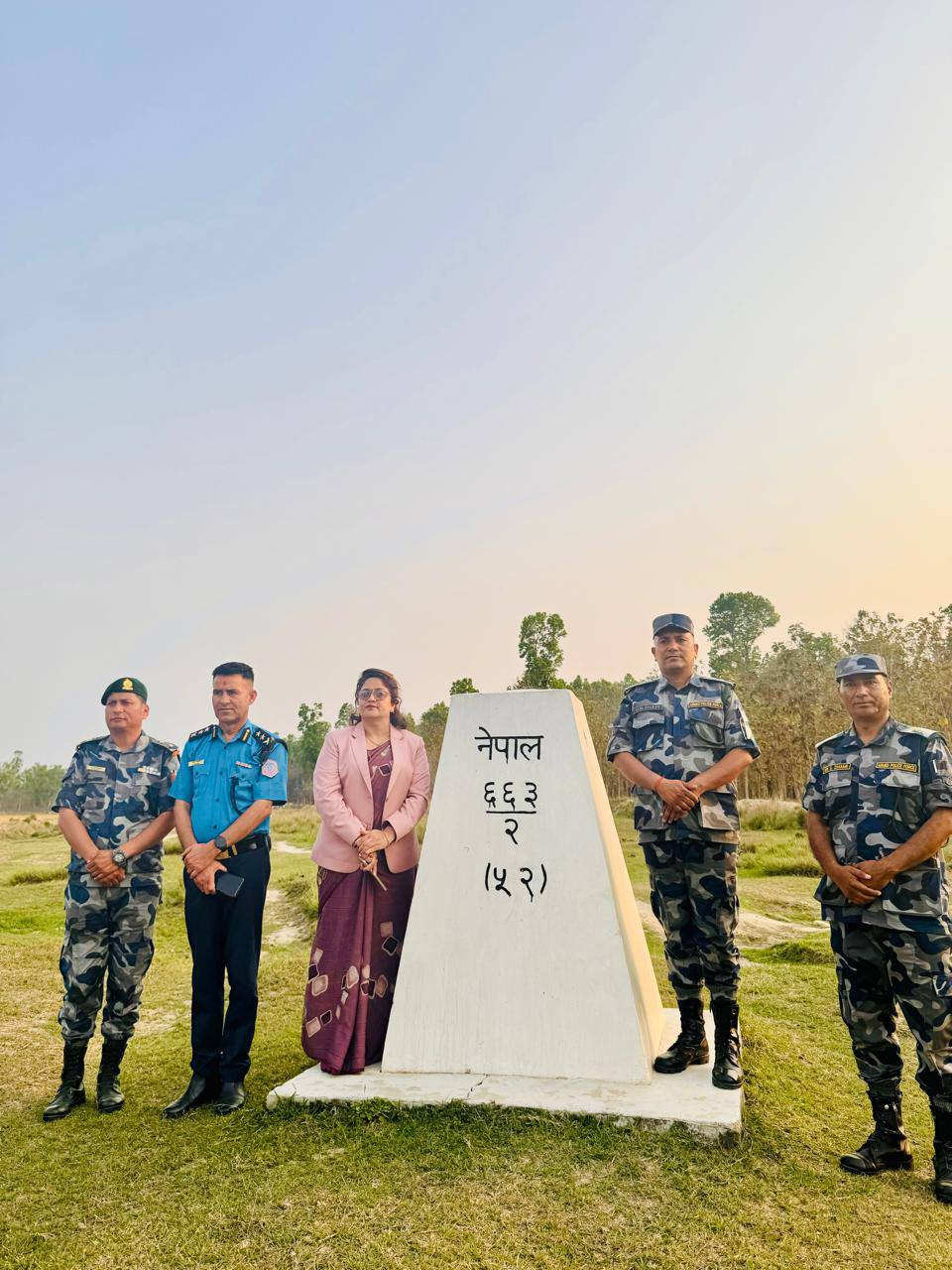 फुटाहा सीमा क्षेत्र लगायतको निरीक्षण तथा अनुगमन