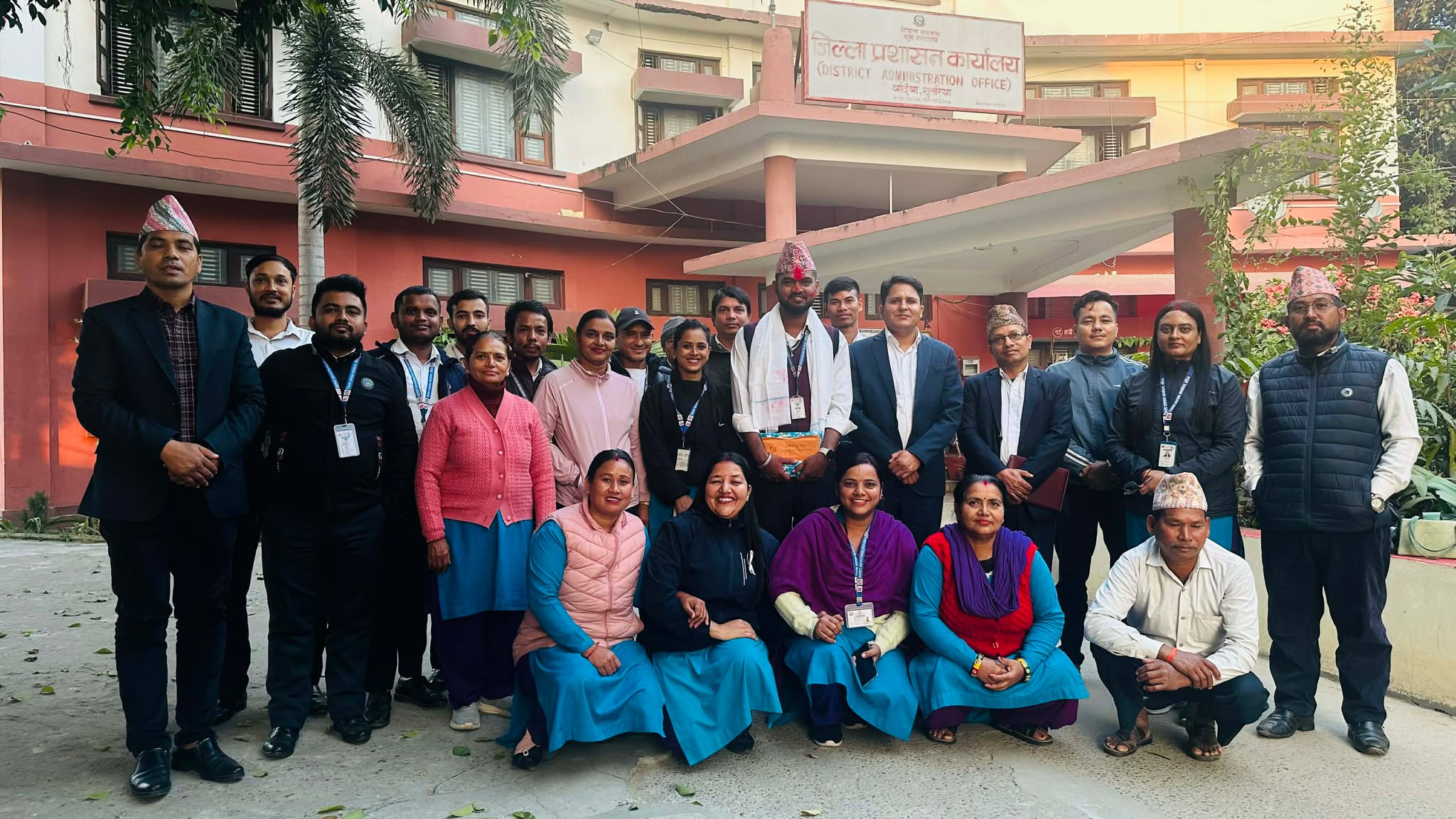 मिति २०८२।०८।१४ गते नासु बसन्त कुमार साहको विदाई तथा फेरि भेटौला