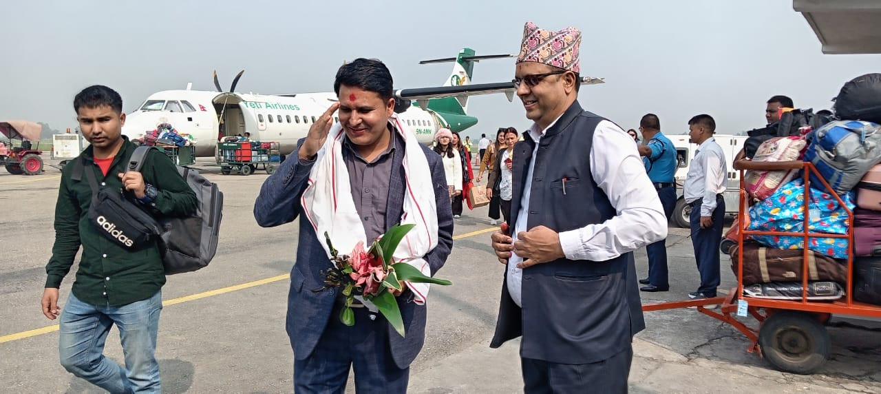 मिति २०८२/०७/१६ गते प्रजिअ श्री गोगन बहादुर हमालको स्वागत